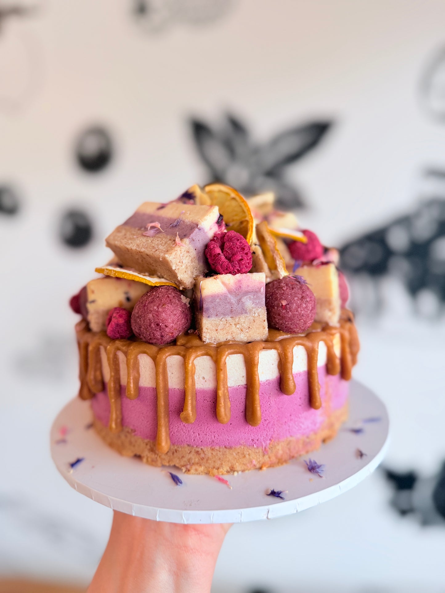 Lemon Raspberry Cake