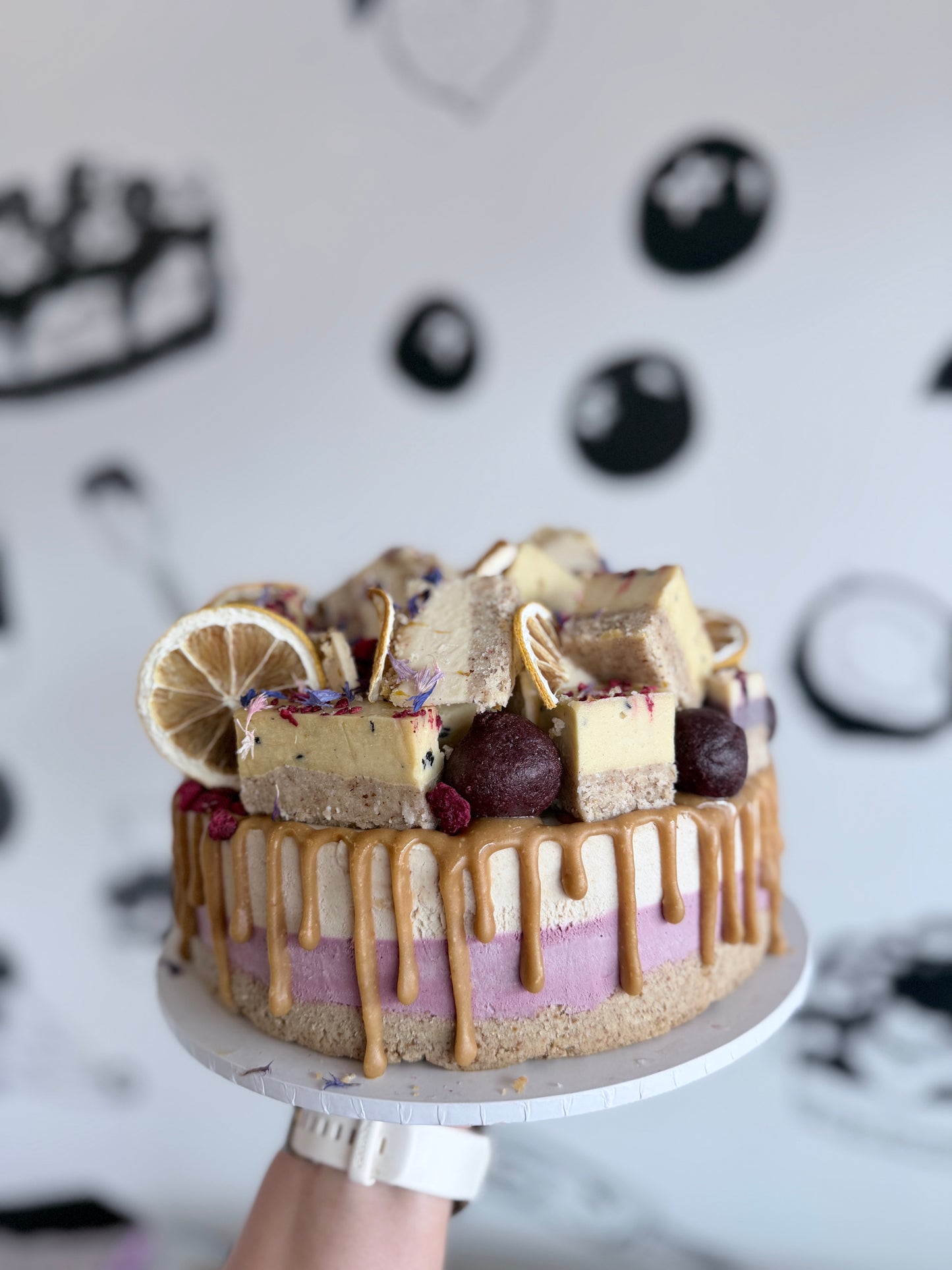 Lemon Raspberry Cake