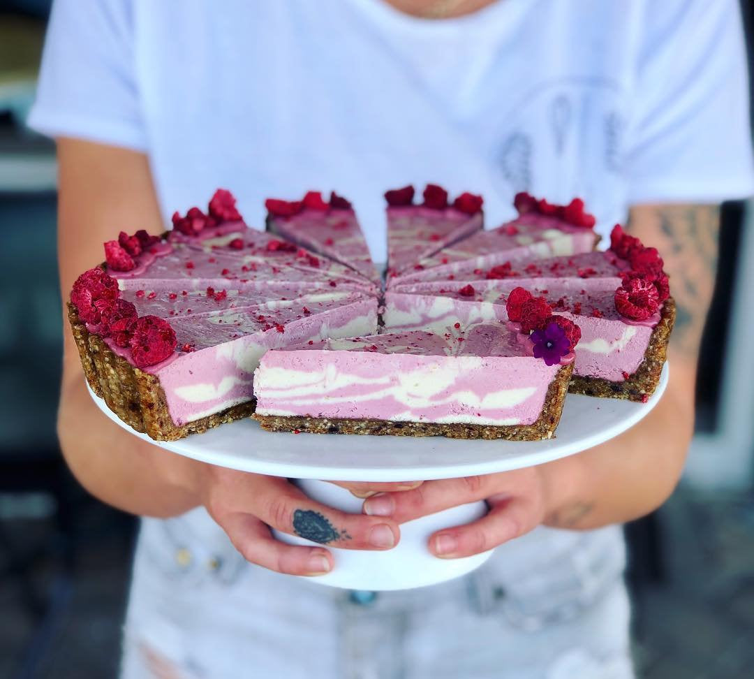 Lemon and Raspberry Tart